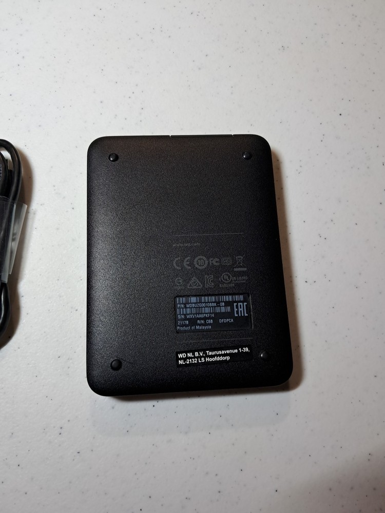 Western Digital Elements SE 1TB Portable External Hard Drive – Excellent Cond.