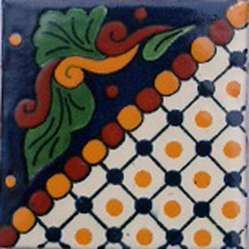 #C062 MEXICAN CERAMIC HANDMADE TALAVERA TILE SETS