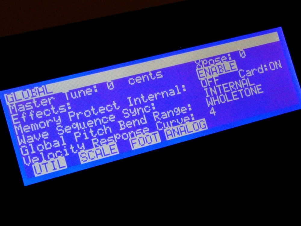 KORG WAVESTATION replacement display - also fits EX + A/D models - easy install