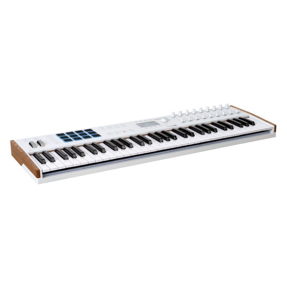 Arturia KeyLab Mk3 61 Keyboard MIDI Controller with DAW Integration White