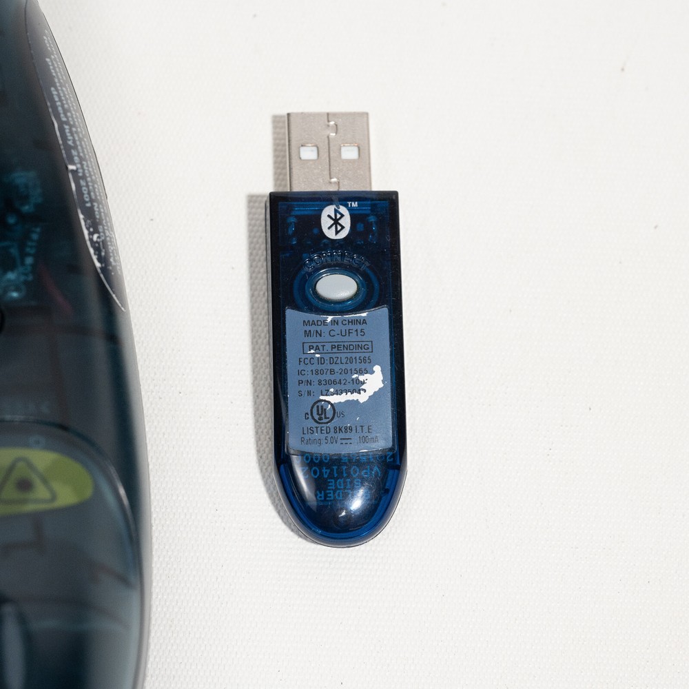 Logitech M-RU77 Presentation Laser Pointer Mouse Bluetooth w/ Receiver - Tested