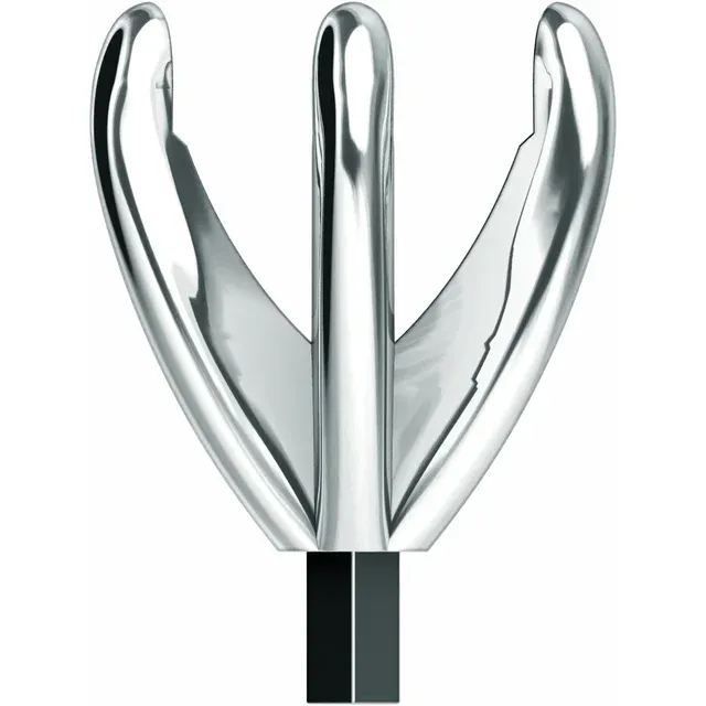 Sterling Silver Unset Round 6-Prong Pre-Notched Claw Peg Setting