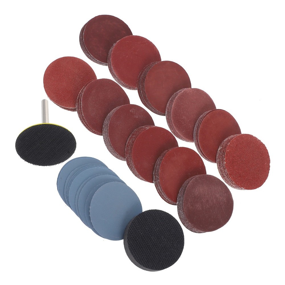 Sander Sandpaper Backing Pad Sanding Discs Set Drill Attachment Paint