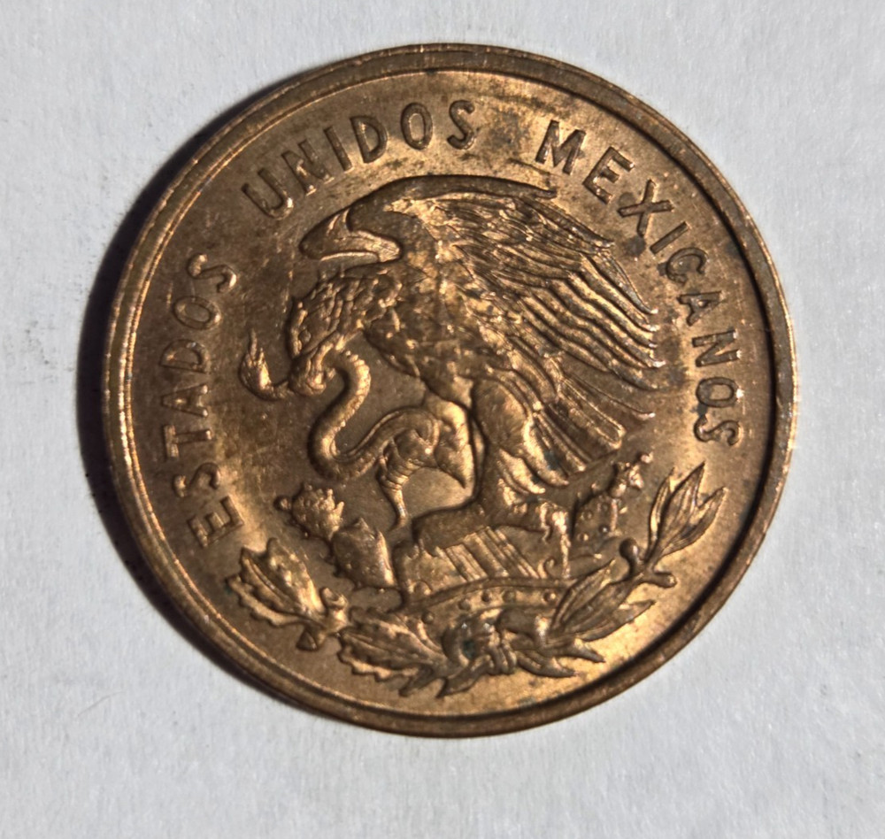 1967 Mexico Diez 10 Centavos