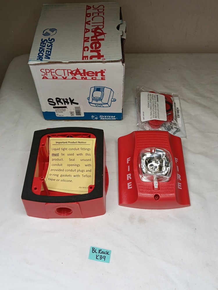 System Sensor SRHK Strobe, High-candela, Outdoor