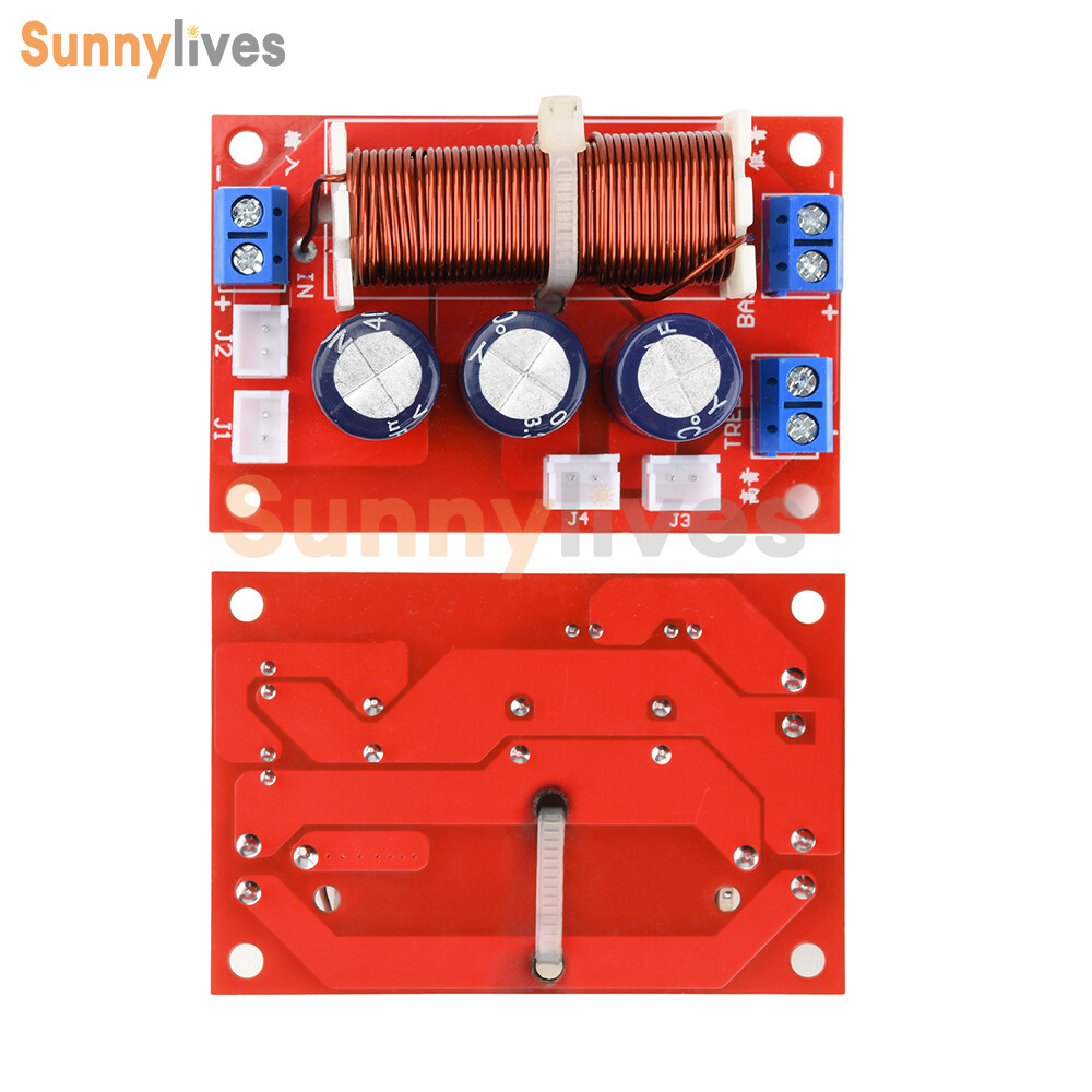 2 Way Speaker Frequency Divider Audio Crossover Board 100Hz-10KHz Adjustable