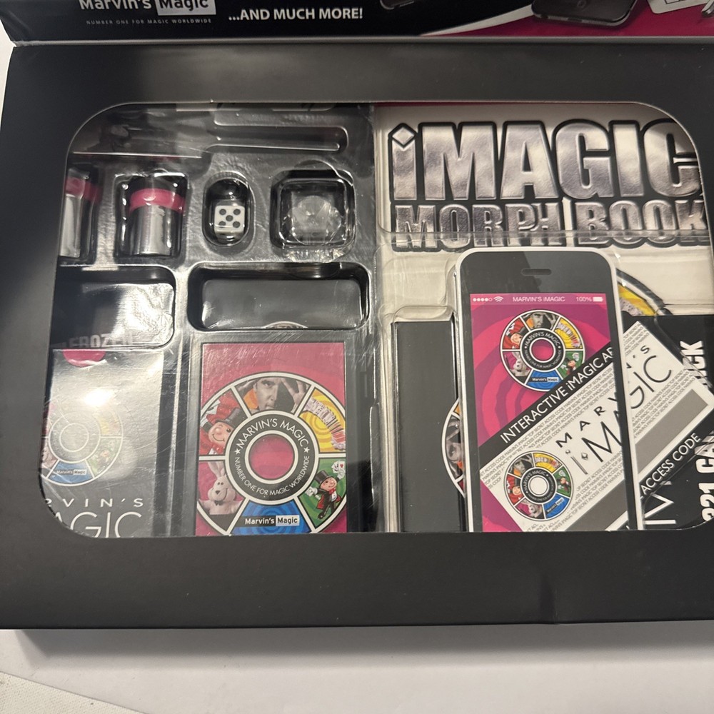 Marvin's Magic iMagic Interactive Box of Tricks, Multicolor
