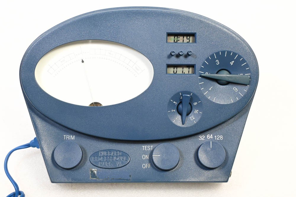 Scientology Professional Mark VI E-Meter LEFT-HAND Hubbard Electrometer BLUE