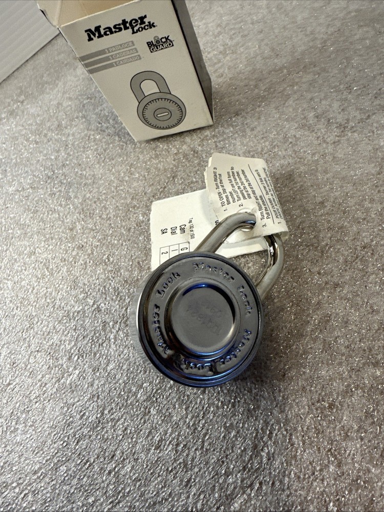 Masterlock Locker Lock Combo 1572 padlock letter lock