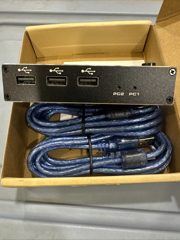 KVM switch 2 port HDMI 3X USB