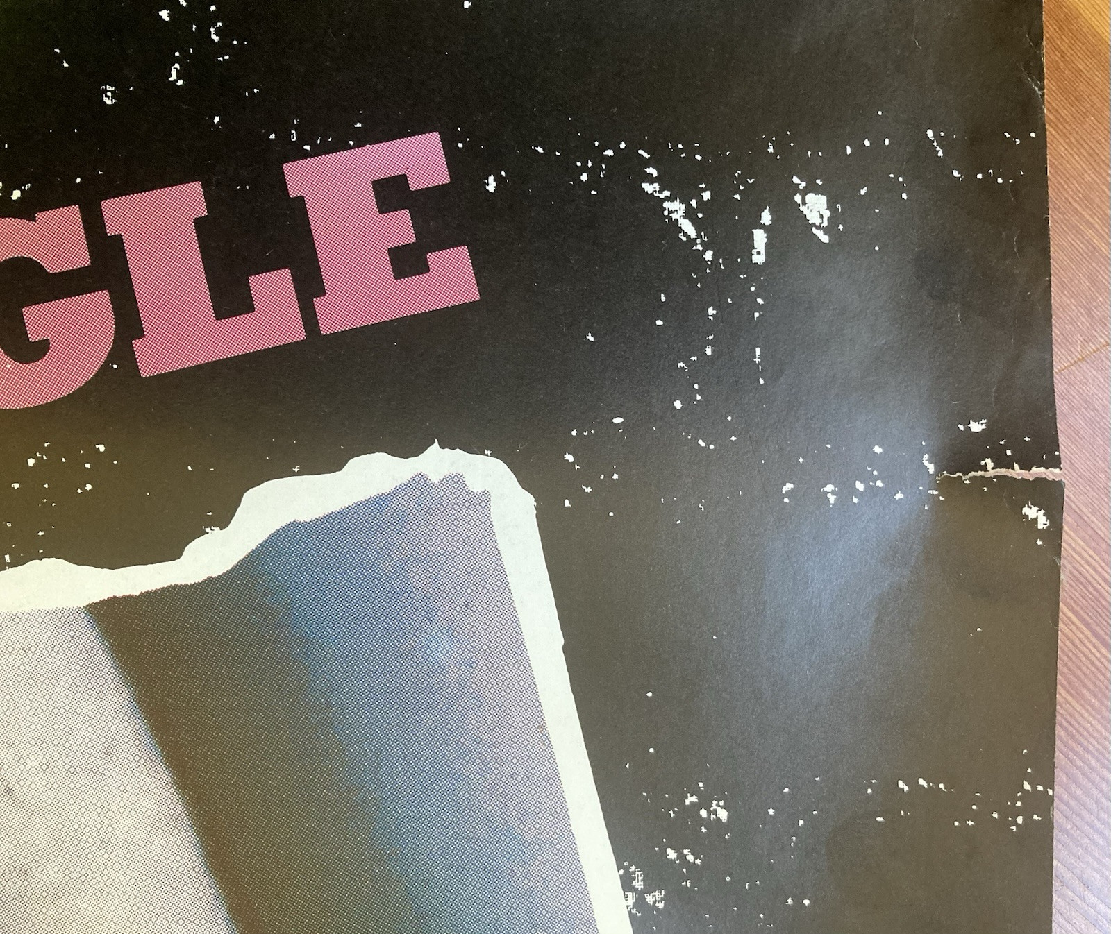 1980 Glam Metal POISON Unskinny Bop HUGE UK Subway Poster 40 X 60 Bret Michaels