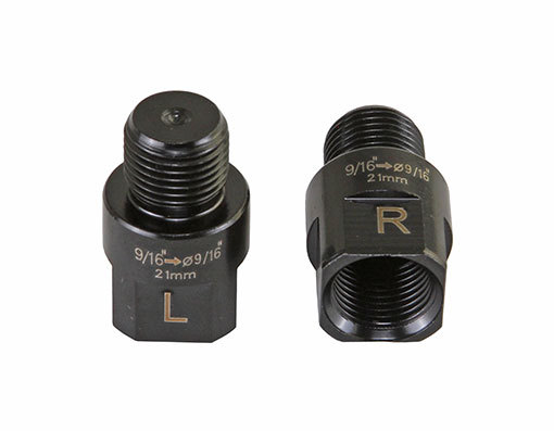 New! Pedals Extenders Adapter 21mm 9/16" Black.