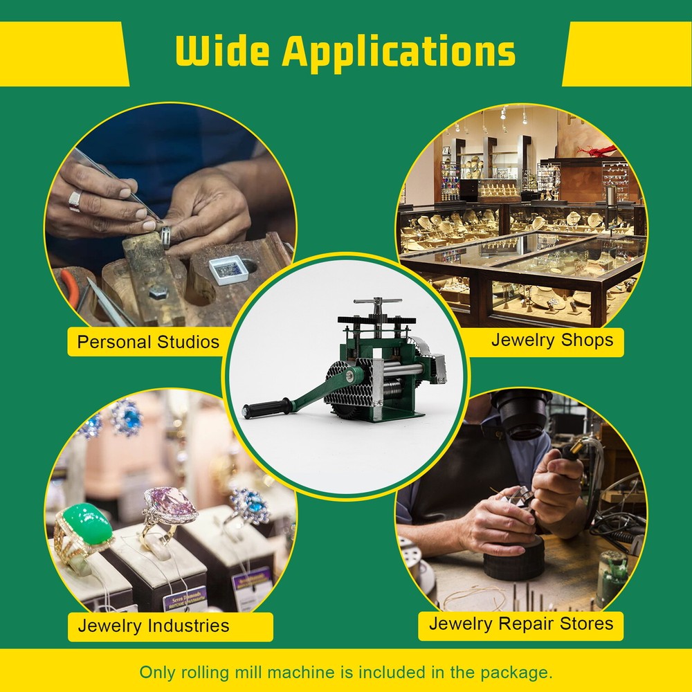 Rolling Mill Combination Rolling Mill Machine with Manual Jewelry Wire Flat
