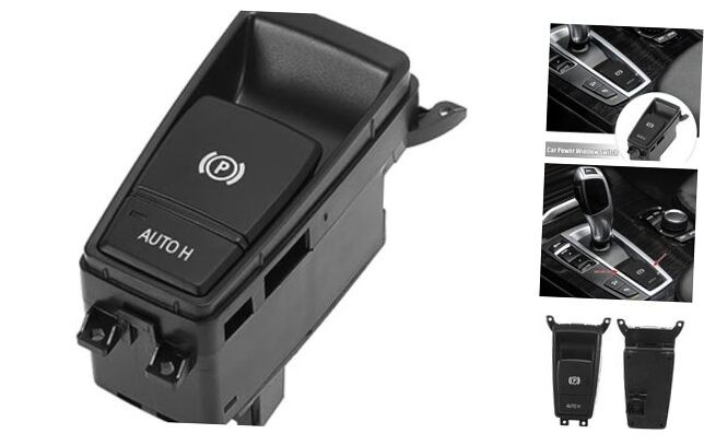 Parking Brake Control Switch Button Replacement for BMW X5 X6 07-14