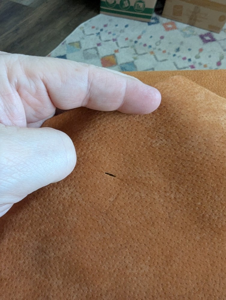 Pigskin Split Suede Extra Soft, Tan, 1-3oz