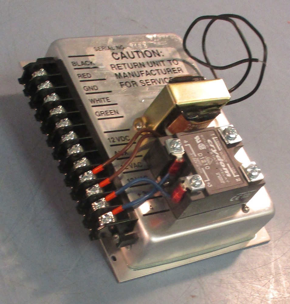Grote 1000211 Timer Module 110 VAC Crydom Solid State Relay Output D1210