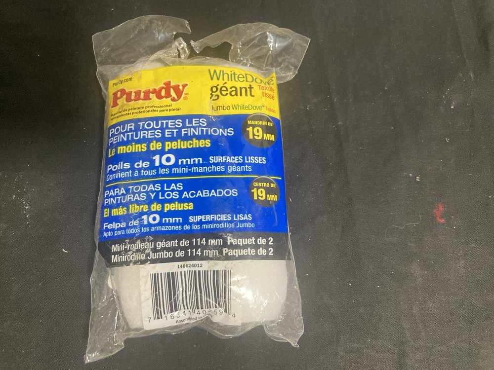purdy white dove 10mm paint roller