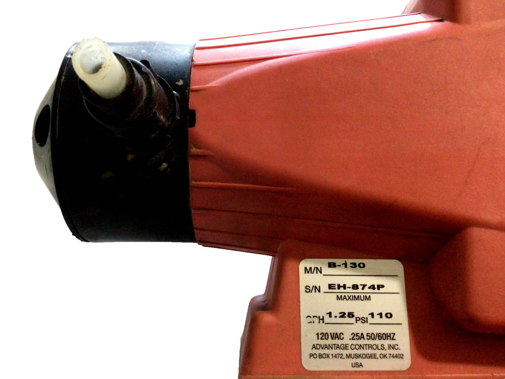 ADVANTAGE CONTROLS B-130 DOSING PUMPS