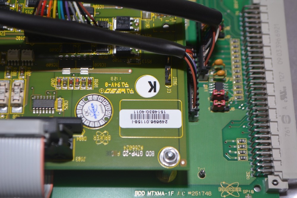 ^ Bruker Microflex BDD MTXMA-1F & BDD GTMP-2D Processor Assembly Board #X4298