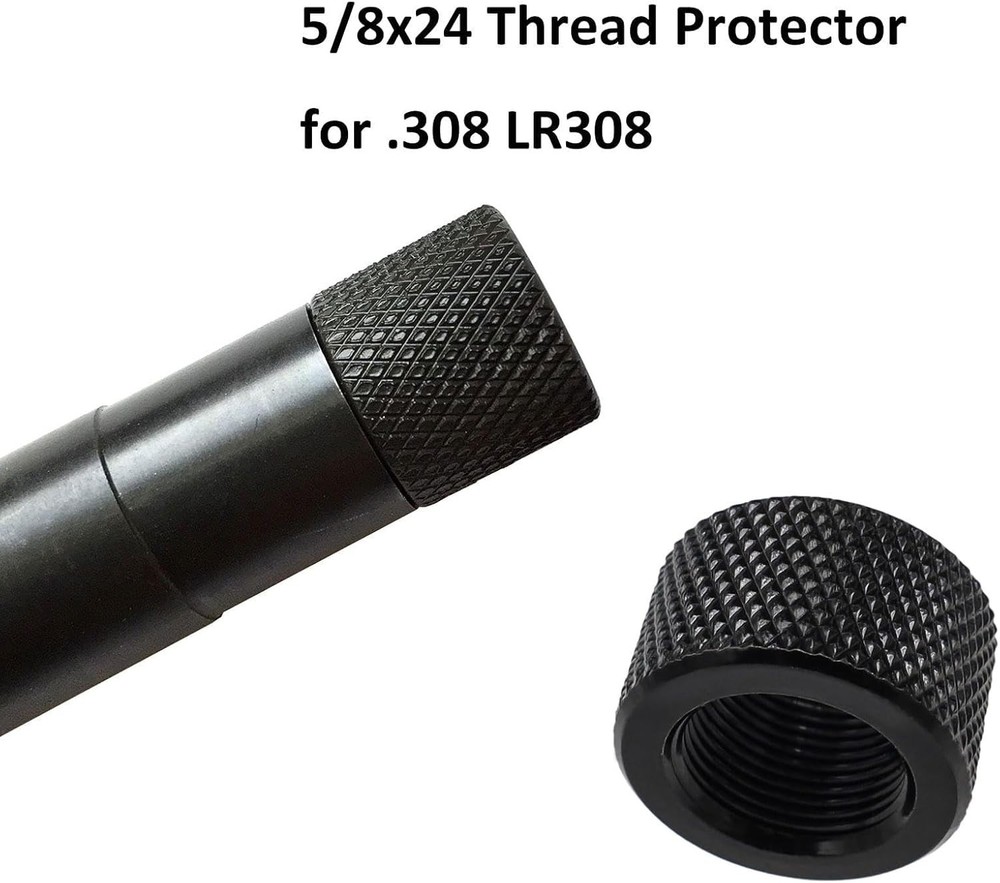 Thread Protector 1/2 x 28 for .22LR .223 & 5.56 2 Pack