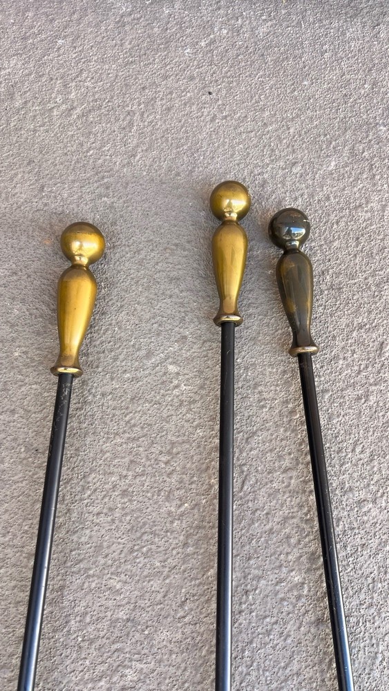 Pilgrim Matte Black Brass Ball Tool Set