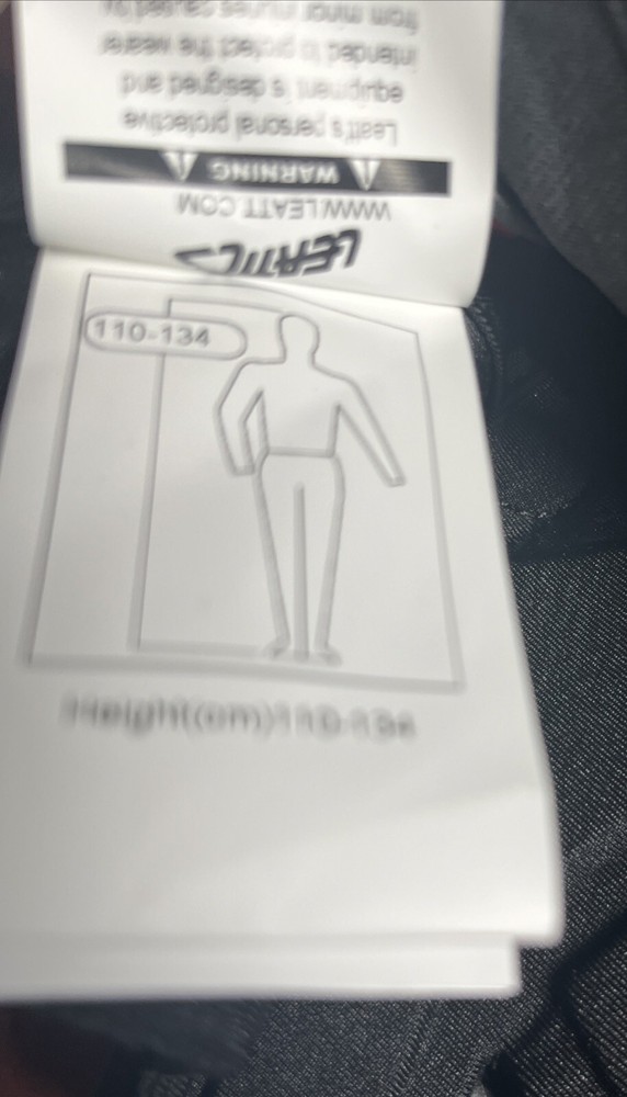 Leatt Chest Protector 2.5 Mini Mini 110-134cm Black/Red