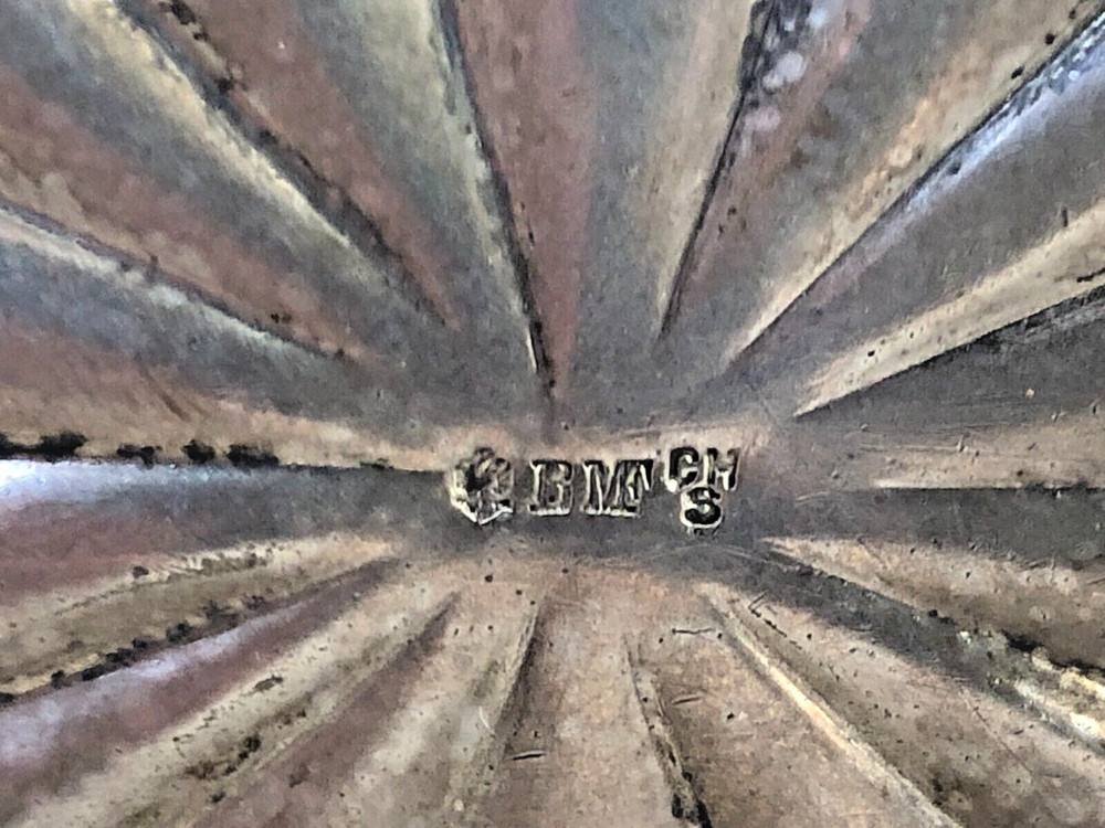 Antique Silver Plated Brass Sugar Box