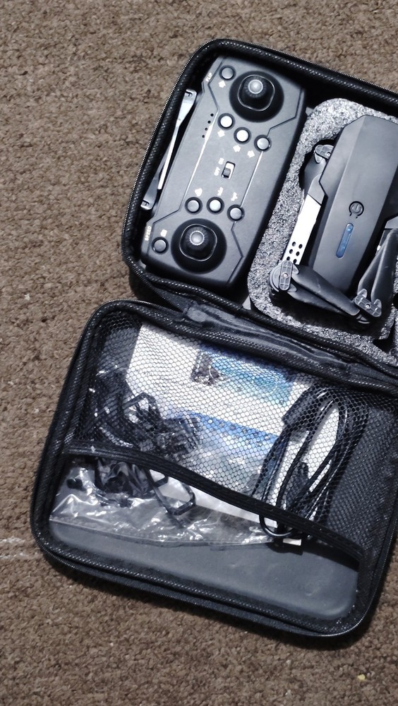 Eachine E58 Foldable RC Quadcopter Drone with Controller, Accessories