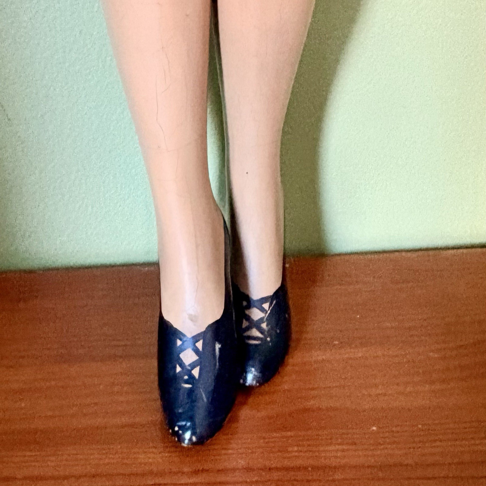 Vintage Margit Nilsen Department Store Tabletop Mannequin Composition-Stand 27”