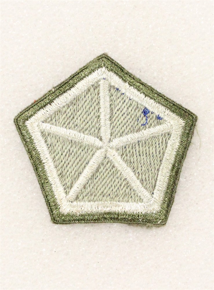 Army patch 6898: V Corps - German made w/OD Border