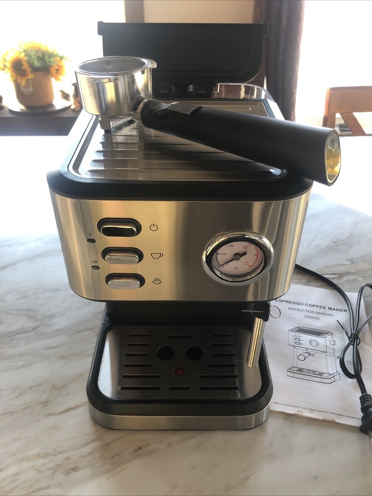 ESPRESSO COFFEE MAKER. Inst. MANUAL, Never Used!