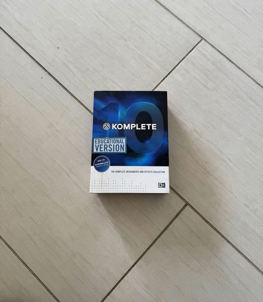 Komplete 10 Educational Version Disk Set for Kontrol S-Series