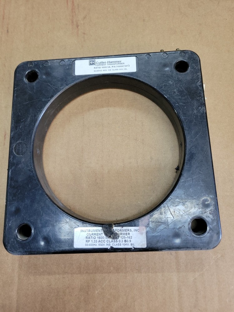 1-FLEX-CORE 125-162 Current Transformer 600V Solid Core 1600:5 Round, 6.31" 1 PC