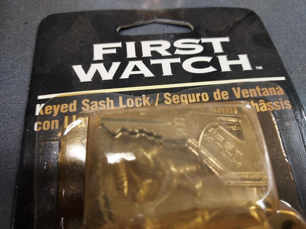 First Watch KEYED-ALIKE Sash Locks for Window, #1400 NOS