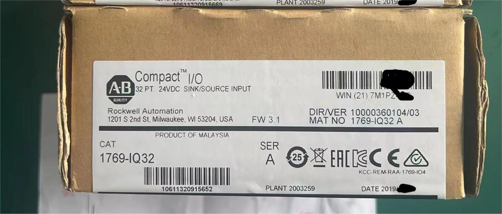 New Sealed 1769-IQ32 SER A CompactLogix 32 Pt 24VDC D/I Module Sink/Source Input