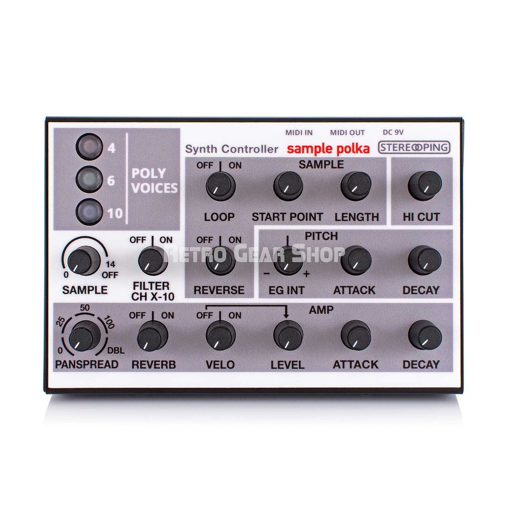Stereoping CE-1 Sample Polka Midi Controller for Korg Volca Sample Synth