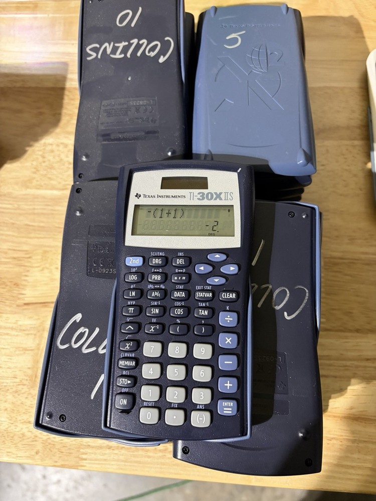 Calculators Mixed Lot Texas Instruments and Casios