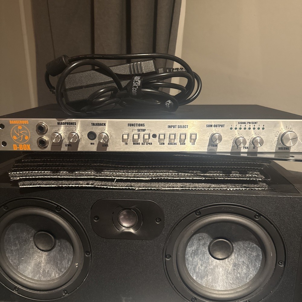 Dangerous Music D-BOX Central Control with Analog Summing