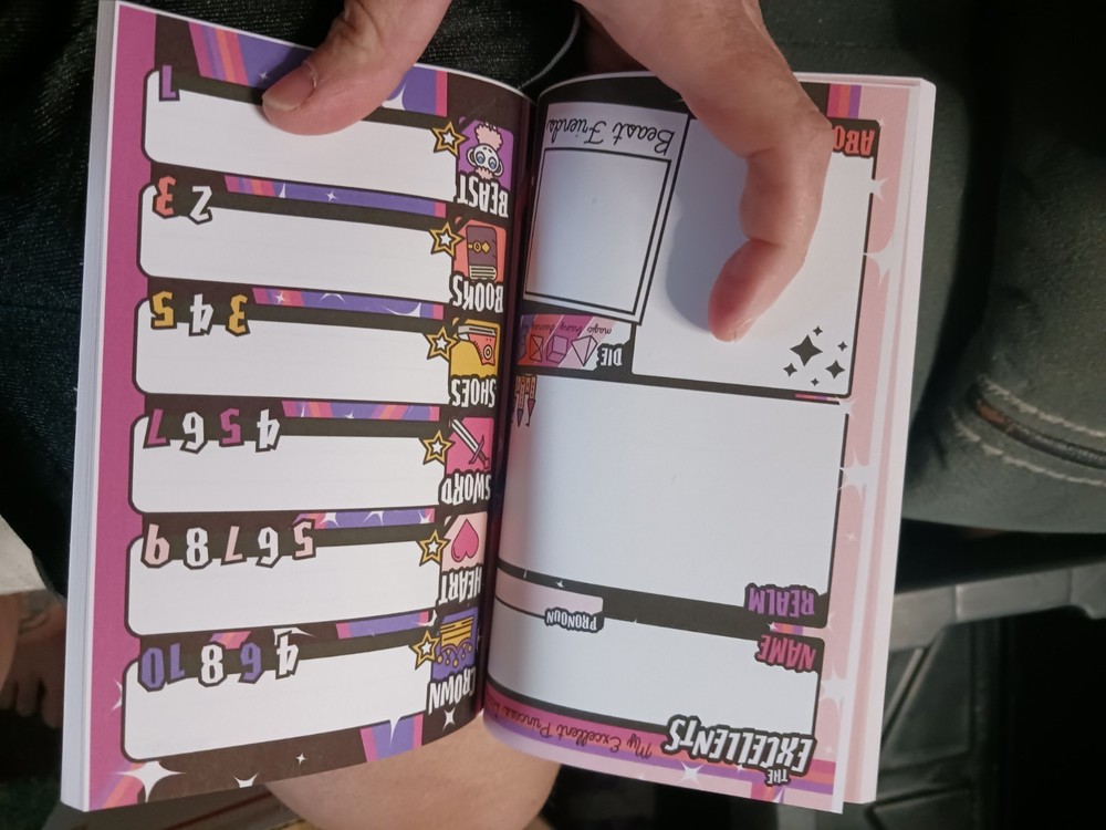 9th Level Games The Excellents RPG Game Diary