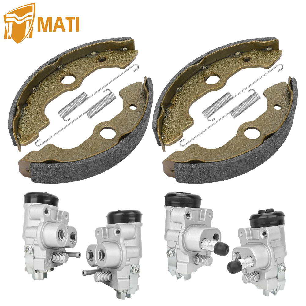 Front Brake Wheel Cylinders All Four w/Shoes for Honda Foreman 450 TRX450 4x4