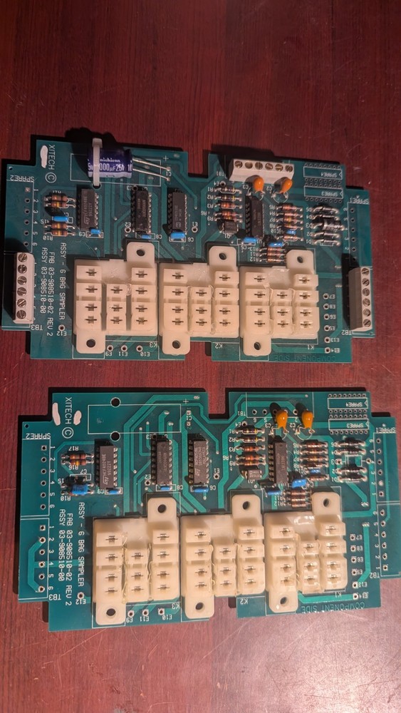 (2) XiTech 6-Bag Sampler PCBoards 03-908510 Guaranteed READ DESCRIPTION