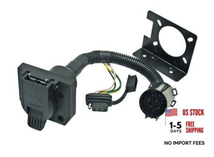 Towpower 74682 7-Way Multi-Plug Connector
