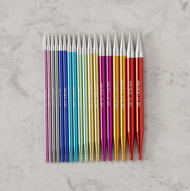 New Prism Aluminum Options Interchangeable Needle Set by ₭nit P͛icks