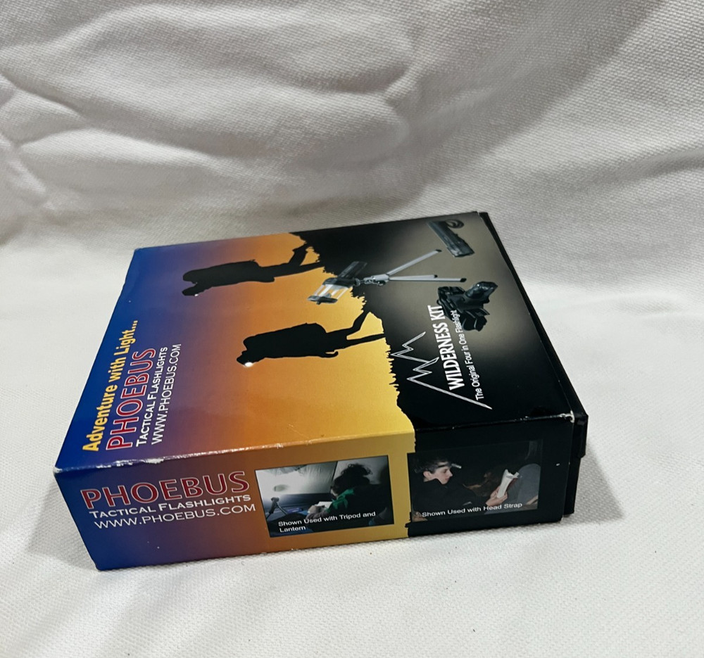 LED Flashlight - The Wilderness Kit Original Four in one