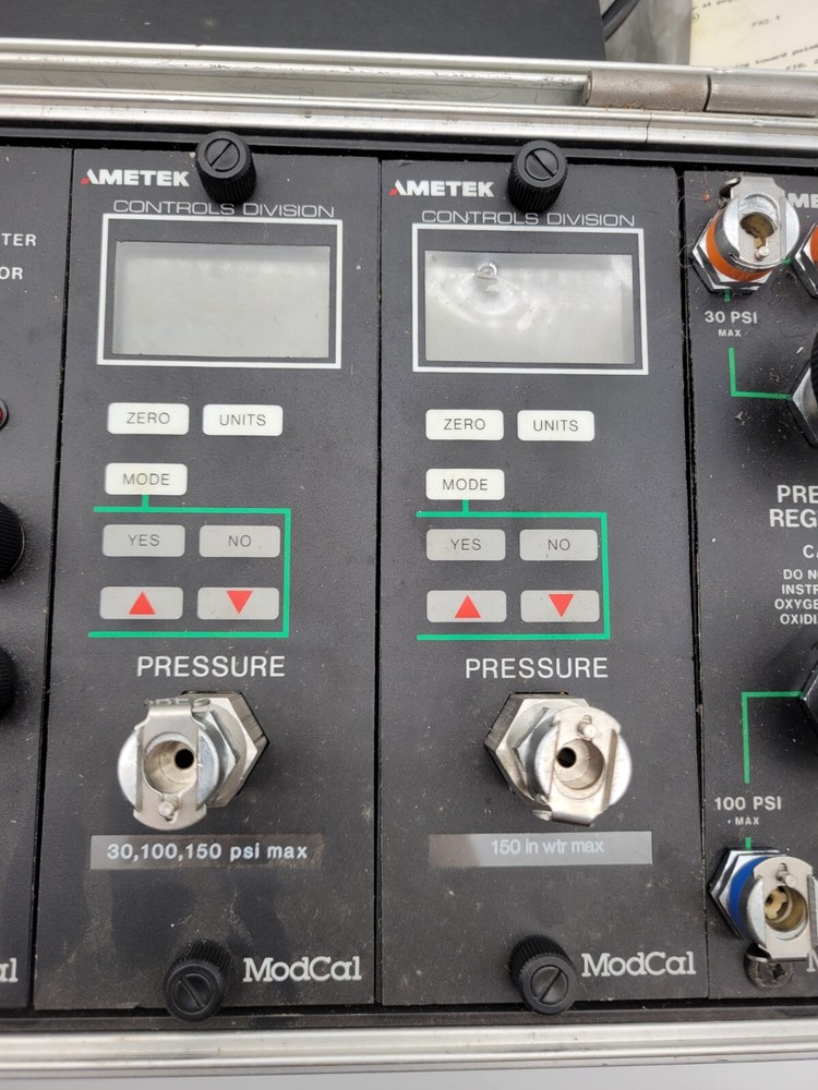Ametek Modcal System Test Unit Multimeter Pressure Indicator Modules For Parts