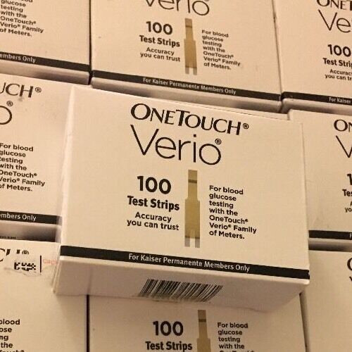200 One Touch Verio strips exp 2025