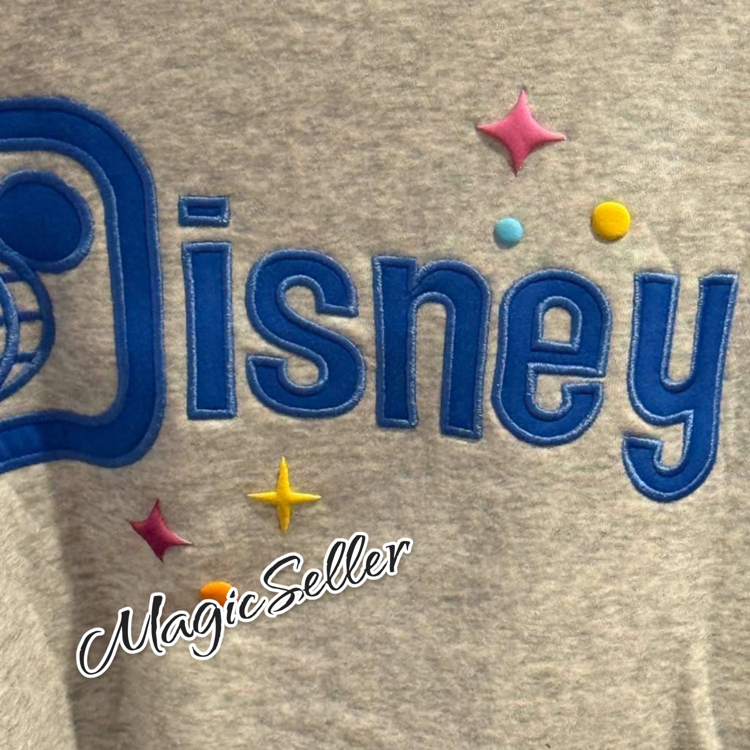 2026 Disney World Mickey & Minnie Teacup Best Day Ever Pullover Sweatshirt S
