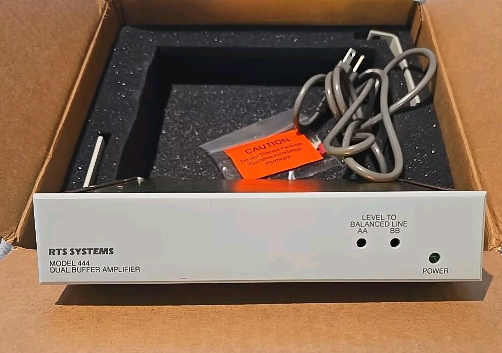 RTS Systems 444 Buffer Amplifier (New Old Stock)