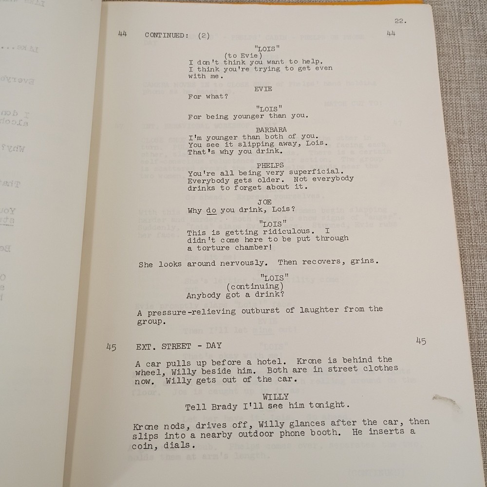 Mission: Impossible TV Show 1971 Original Script "Encounter" First Draft
