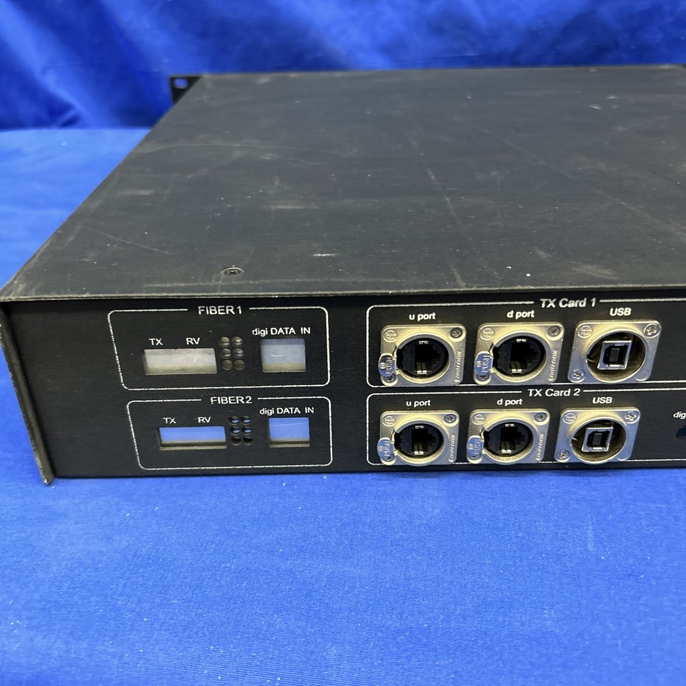 DigiLed model Navigator 12-12 Rack mount no handles lights up untested